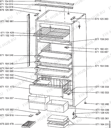 Схема №2 SAN2300 I с изображением Поверхность для холодильной камеры Aeg 8996711605908